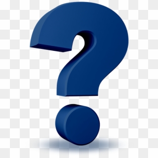 3d Blue Questionmark Featuredcontent - Question Mark Icon Transparent Png Clipart