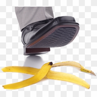 Slip On Banana Peel - Tropezar Con Cascara De Platano Clipart