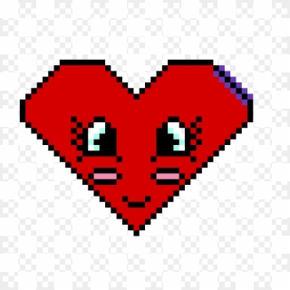 Cute Heart - Easy Emoji Pixel Art Clipart