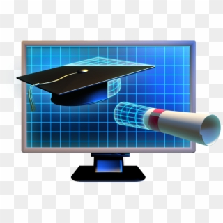 E Learning Transparent Images - Computer Monitor Clipart