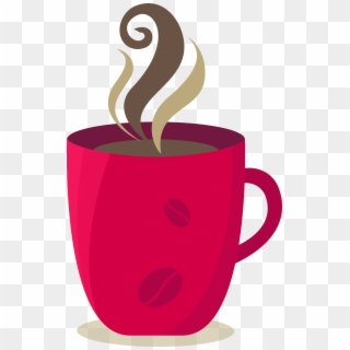 Cafe Material - Coffee Mug Cartoon Png Clipart