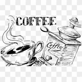 1194 X 750 14 - Coffee Hand Drawn Png Clipart