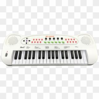 Small Plastic Toys Kids Musical Instruments Keyboard - Electric Piano Hs 3730 Clipart