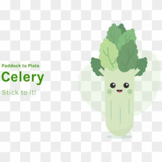 What Did The Celery Stand-up Comic Say - Cauliflower Clipart