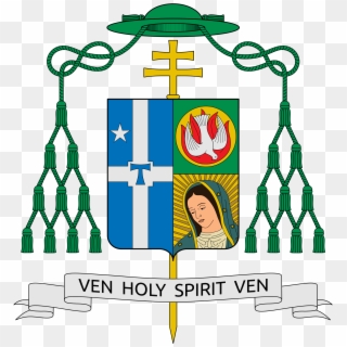 Fiesta De La Virgen De Guadalupe - Archbishop Auza Coat Of Arms Clipart
