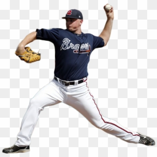Sean Newcomb Throwing A Ball Png Image - Pitcher Clipart
