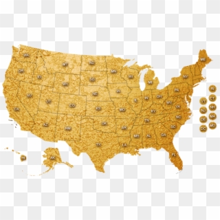 Rap Map Of The Usa - Rap Map Clipart