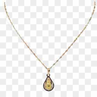 Medalla Gota / Virgen De Guadalupe - Necklace Clipart
