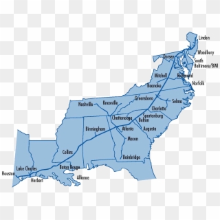 Colonial Pipeline Map Clipart