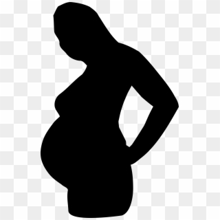 Mother Silhouette Images Png Image - Pregnant Woman Silhouette Png Clipart