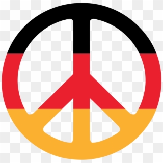 Germany Flag Pictures - German Flag Peace Sign Clipart