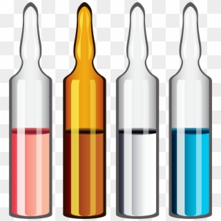 Medical Ampoules Png Clipart - Lança Droga Na Garrafa Transparent Png