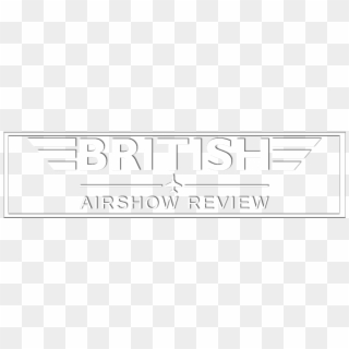 British Airshow Review Logo - Calligraphy Clipart
