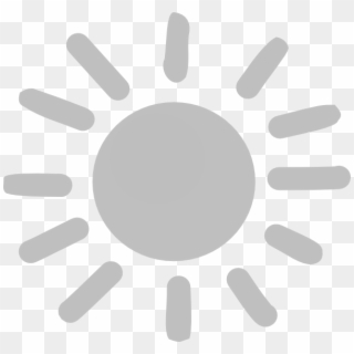 How To Set Use Sun-gray Icon Png Clipart