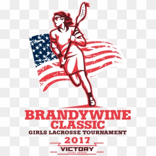 Girls Brandywine Classic Lacrosse Tournament 2017 Logo - Poster Clipart