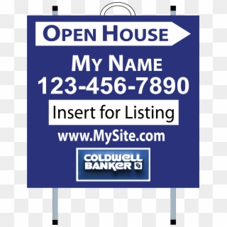 Untitled-3 Aframe - Real Estate Open House Signs Png Clipart