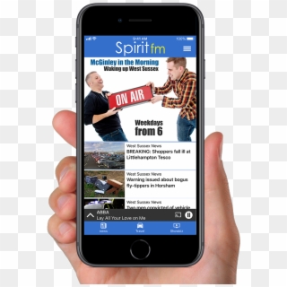 Listen To Spirit Fm - Iphone Clipart