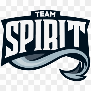 Wordmark - Team Spirit Dota 2 Logo Clipart