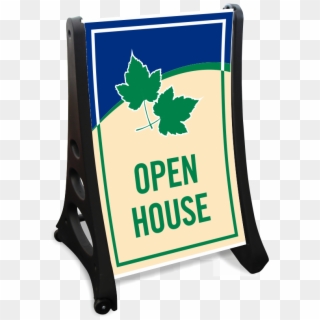 Open House A-frame Sidewalk Sign Kit - Sidewalk Sign Sale Clipart