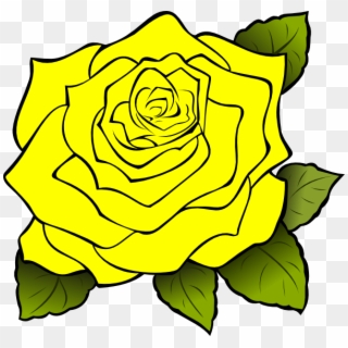 Yellow Rose Clipart Yellow Rose Clipart Yellow Rose - Yellow Rose Clipart - Png Download