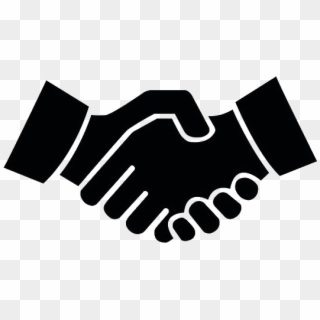 Business Partners - Hand Shaking Clip Art - Png Download