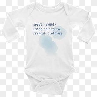 Drool Definition Baby Onesie - Please Say Mashallah Clipart