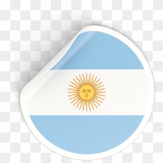 Illustration Of Flag Of Argentina - Argentina Sticker Png Clipart