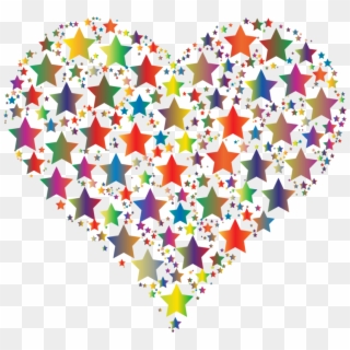 Star Computer Icons Heart Drawing - Stars Colorful Clipart