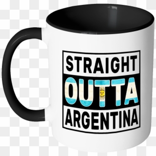 Straight Outta Argentina - Beer Stein Clipart