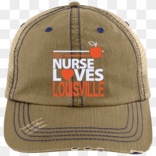 This Nurse Loves Louisville Hat Kentucky Nurse Hat - Trucker Hat Clipart