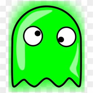 Pacman Ghost Red - Pacman Clipart - Png Download