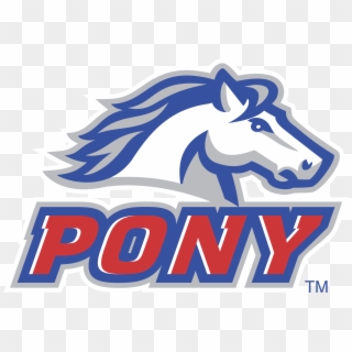 Pony Logo Png Transparent - Pony Baseball Softball Logo Clipart