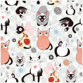 Cartoon Cat Wallpaper - Cartoon Cat Clipart
