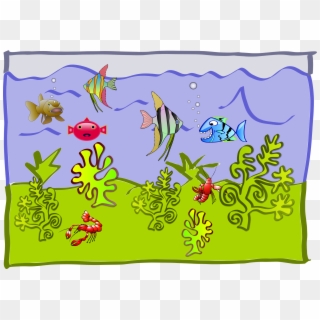 Underwater World Aquarium Png Clipart