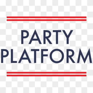 Party Platform Icon - Oval Clipart