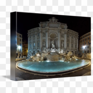 Canvas Trevi Fountain Clipart