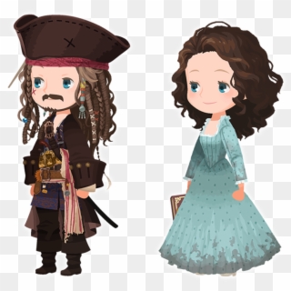 Board The Black Pearl As Jack Sparrow & Carina Smyth - Khux Pirates Clipart
