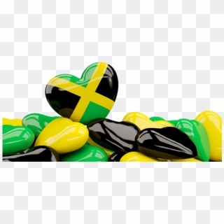 Heart Jamaica Flag Png Clipart