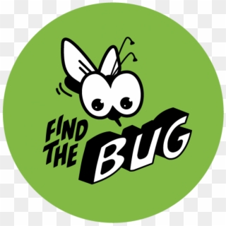 Logo Find The Bug Session - Cartoon Clipart