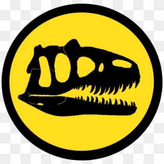 Allosaurus Jurassic Park Logo - Jurassic Park Dino Logos Clipart