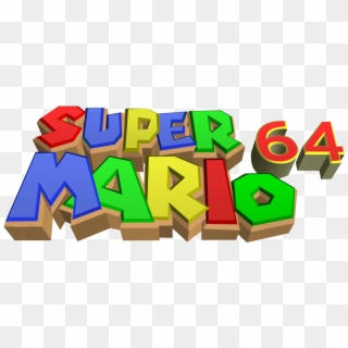 Super Mario 64 N64 Logo Clipart