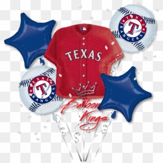 Texas Rangers Bouquet - Dallas Cowboys Transparent Balloons Png Clipart