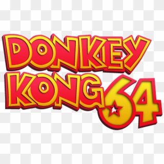 Originally Released On 24/11/1999 By Rare On The Nintendo - Donkey Kong 64 Logo Clipart