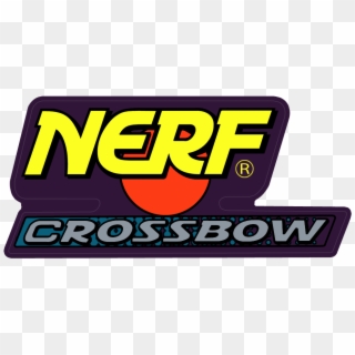 Nerf 1995 Kenner Crossbow Sticker Replica - Graphic Design Clipart