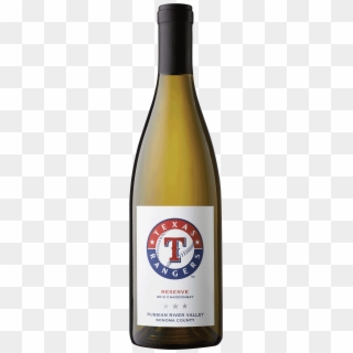 Texas Rangers™ Reserve 2012 Sonoma County Chardonnay - Glass Bottle Clipart