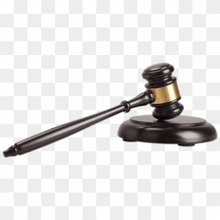 Dark Wooden Judges Hammer - Mazos De Madera Para Juez Clipart