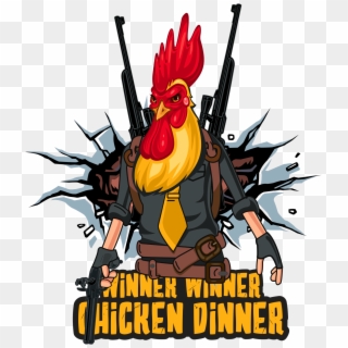 Lifeclothingin Pubg Winner Winner Chicken Dinner Accessories - Pubg Chicken Dinner Logo Png Clipart