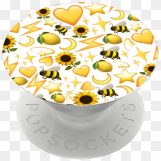 Yellow Emoji, Popsockets - Cake Clipart