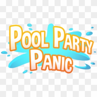 Pool Party Panic - Pool Party Panic Logo Clipart