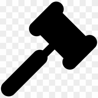 Silhouette Hammer At Getdrawings - Gavel Silhouette Png Clipart